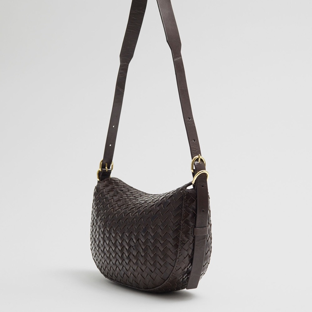 And Other Stories, & Other Stories - Braided Shoulder Bag in Mahoghany